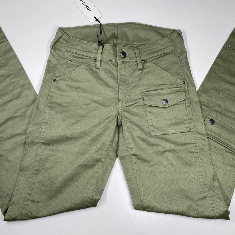 NEW G-STAR RAW Women’s Dartt 3D Cargo Stretch Twill Jeans